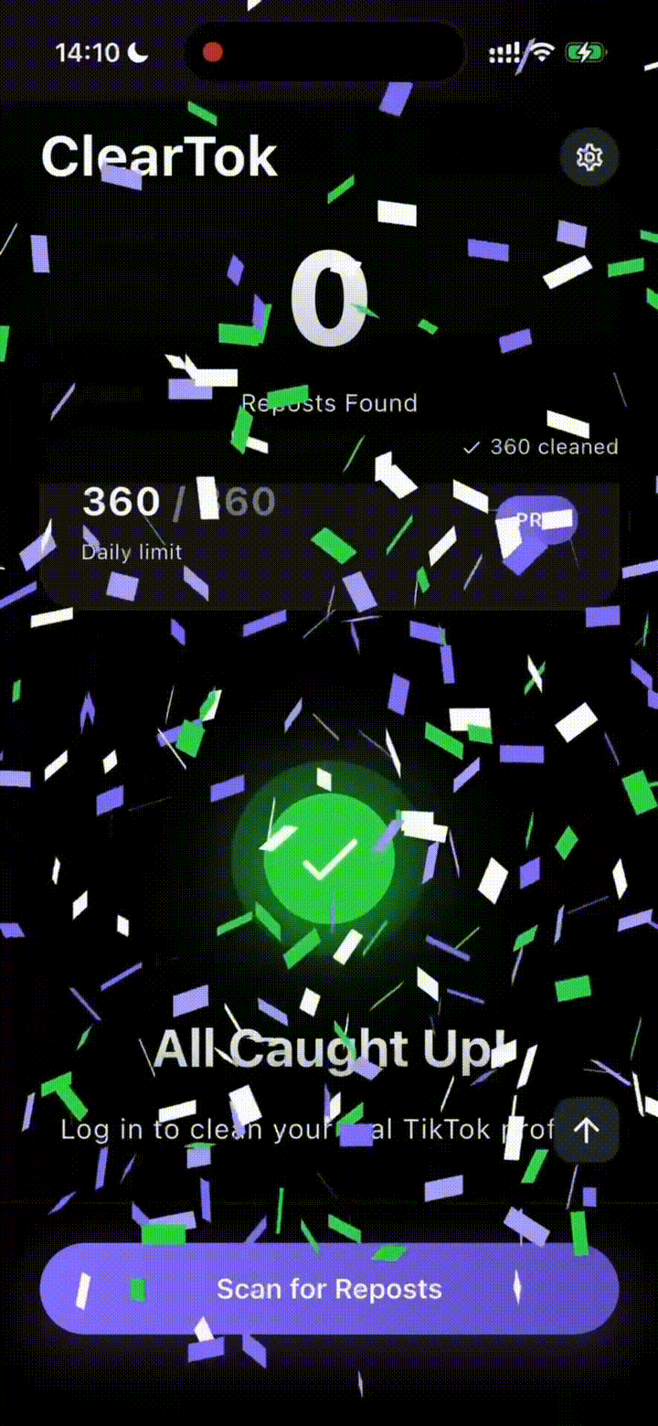 ClearTok Mobile App Demo